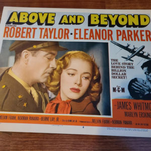 Above And Beyond 1952 Military/Aviation Lobby Cards