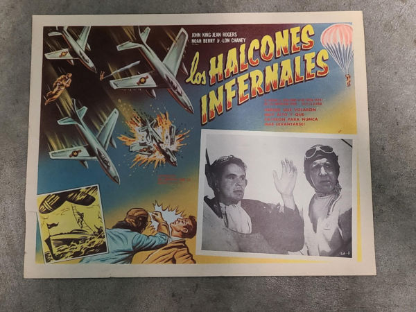 Ace Drummond 1936 Mexican Lobby Cards
