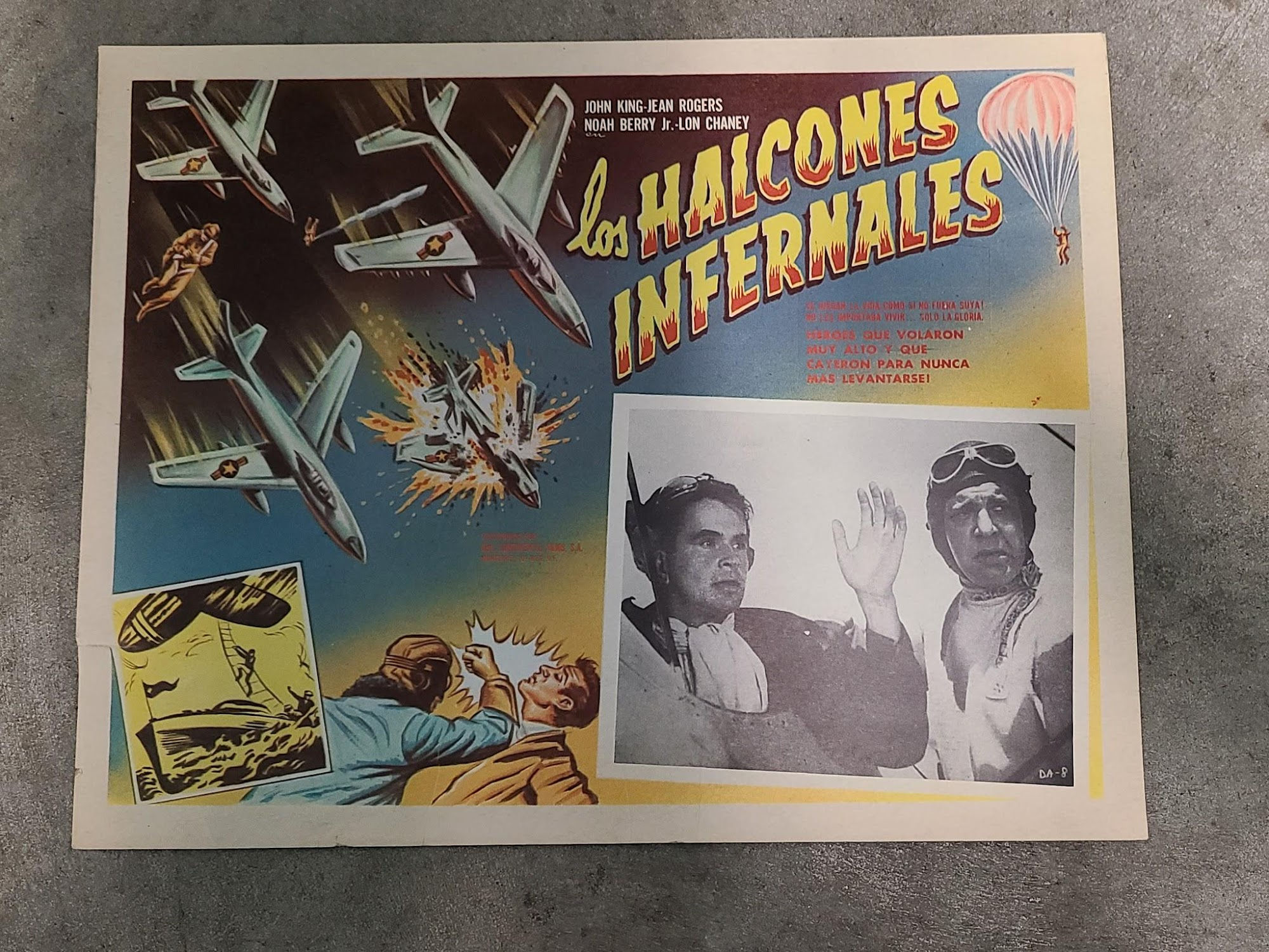 Ace Drummond 1936 Mexican Lobby Cards