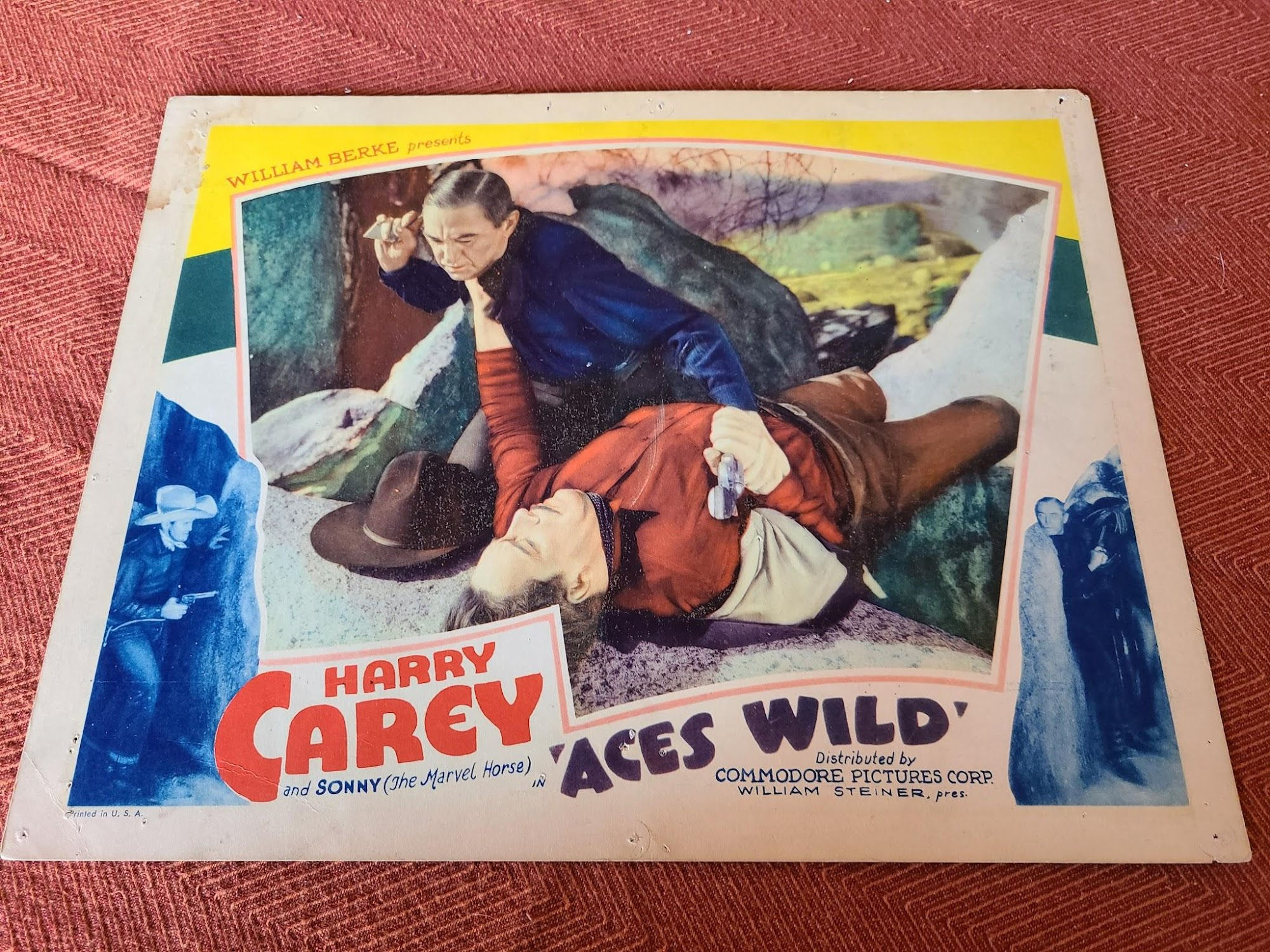 Aces Wild 1936 Western Lobby Cards