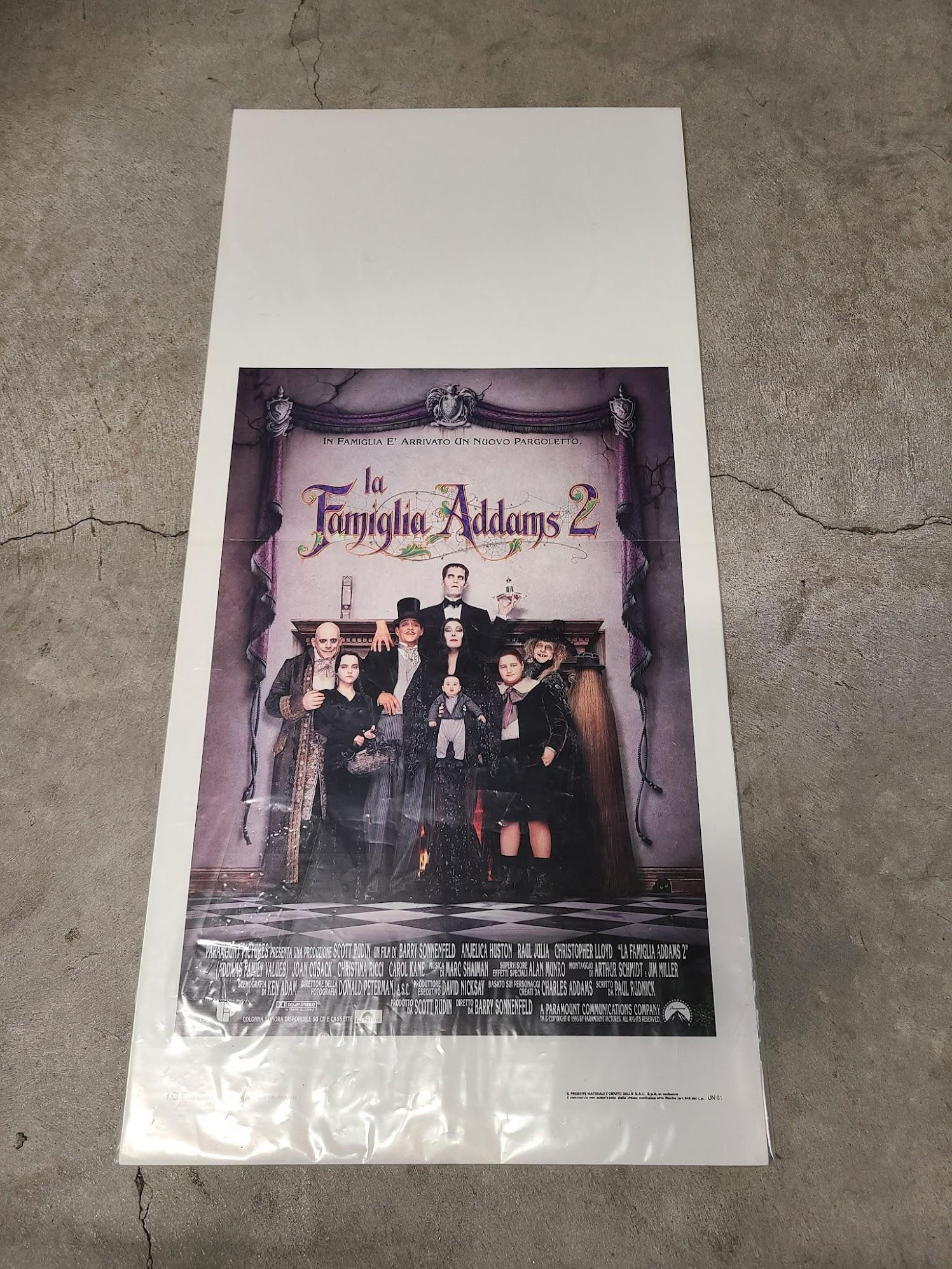 Addams Family Values 1993 Locodina
