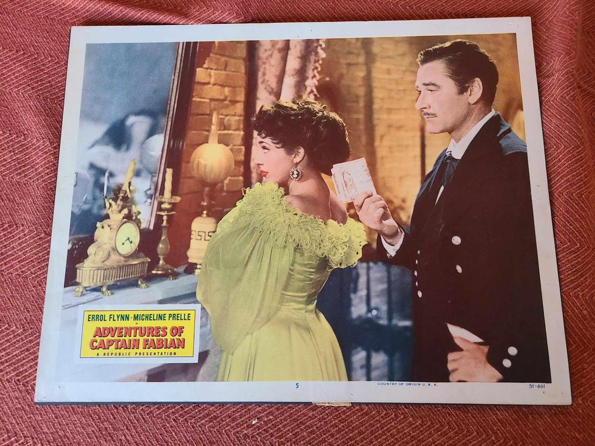 Adventures Of Captain Fabian 1951 General Lobby Cards