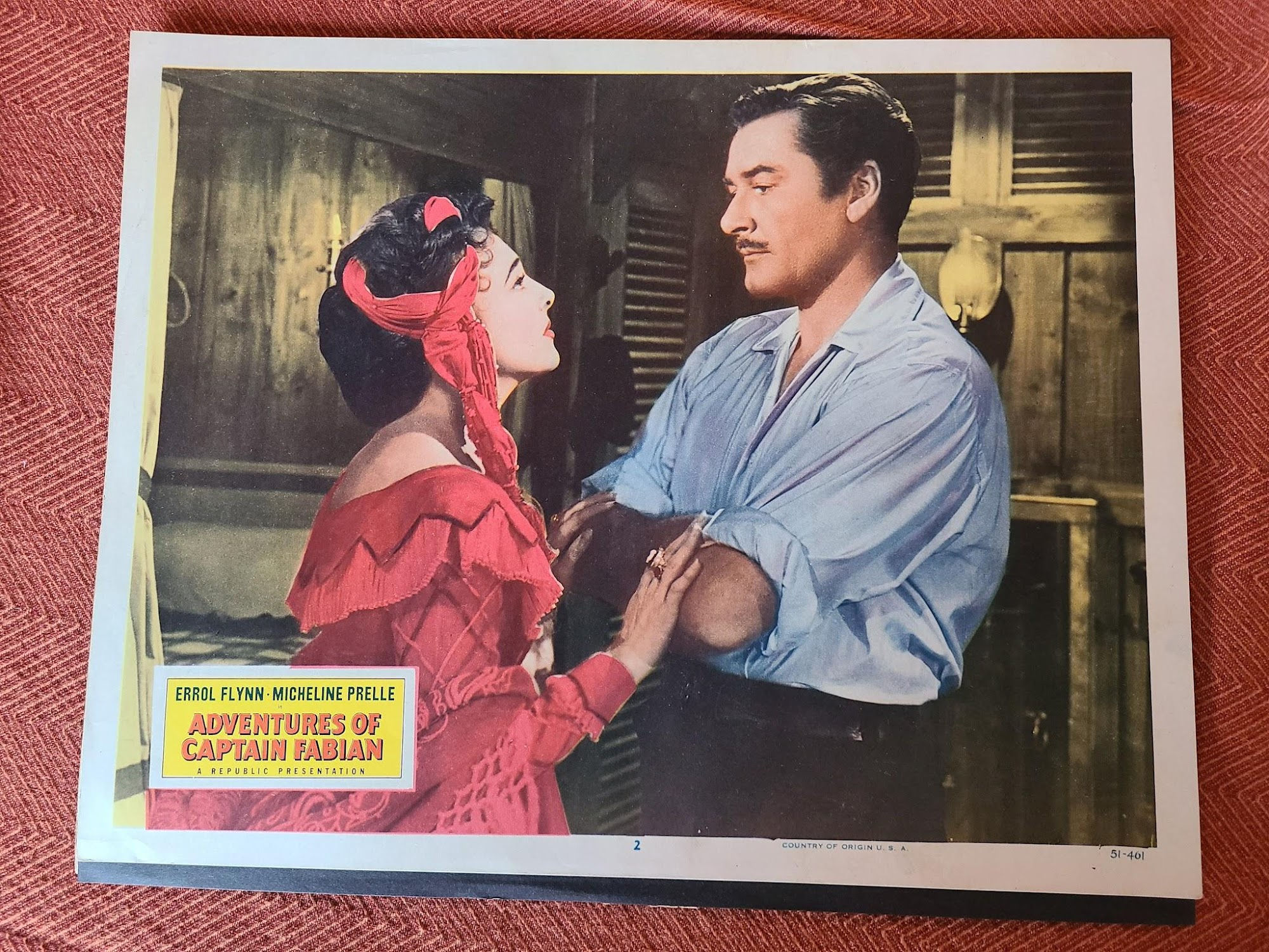 Adventures Of Captain Fabian 1951 General Lobby Cards