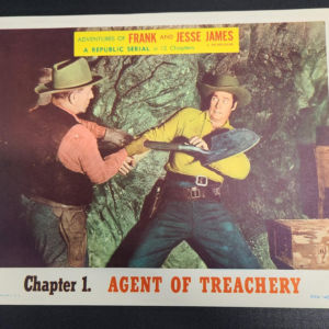 Adventures Of Frank & Jesse James 1948 Serial Lobby Cards