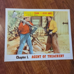 Adventures Of Frank & Jesse James 1948 Serial Lobby Cards