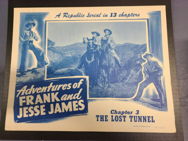 Adventures Of Frank & Jesse James 1948 Serial Lobby Cards