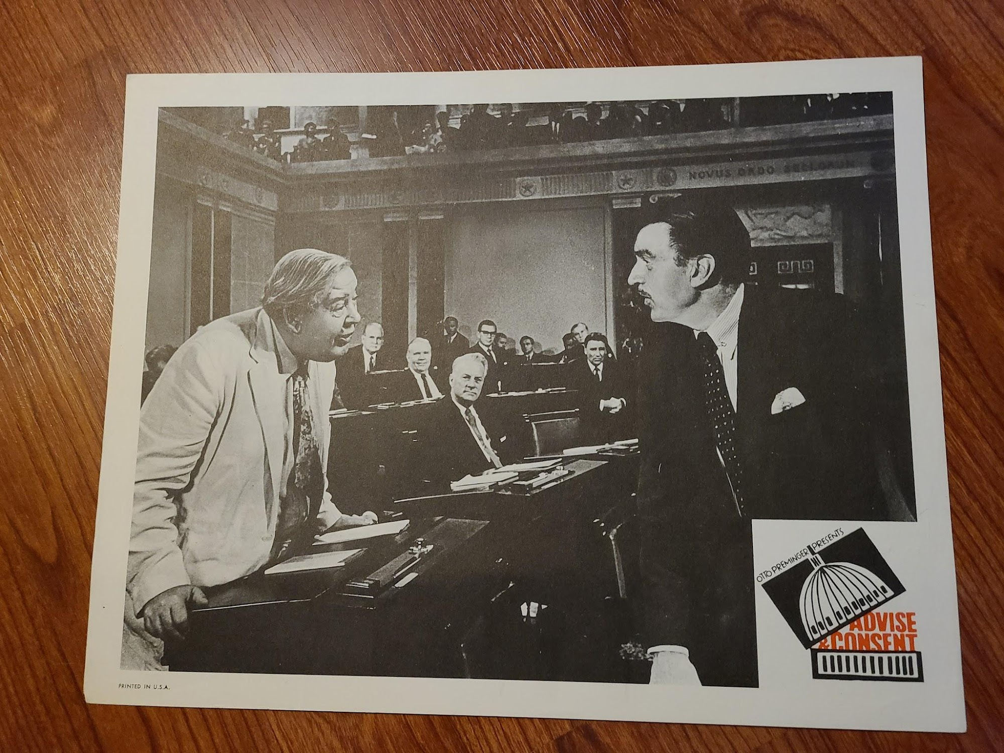 Advise And Consent 1962 General Lobby Cards