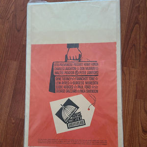 Advise And Consent 1962 Window Cards