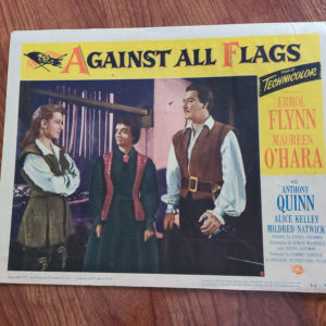 Against All Flags 1952 General Lobby Cards