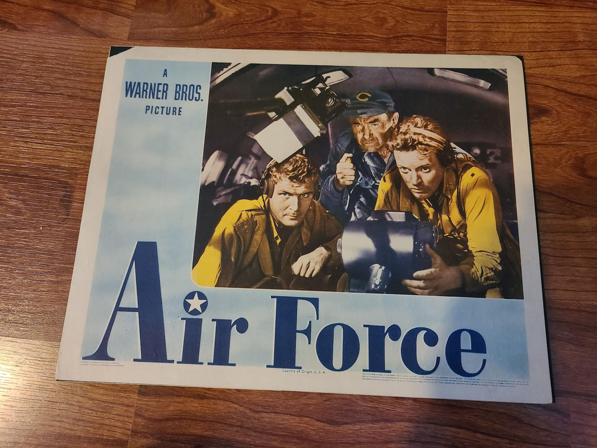 Air Force 1943 Military/Aviation Lobby Cards