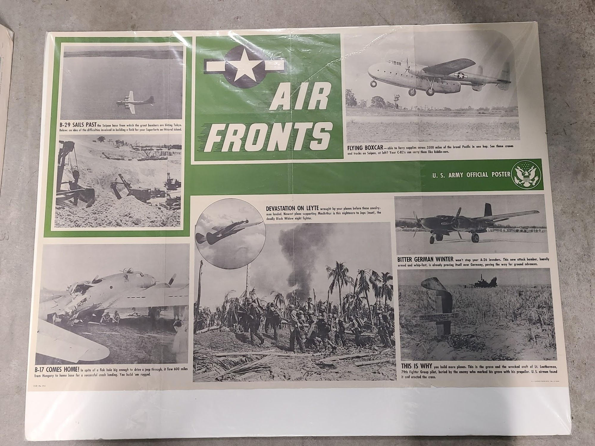 Air Fronts 1940's UK/US 30x40
