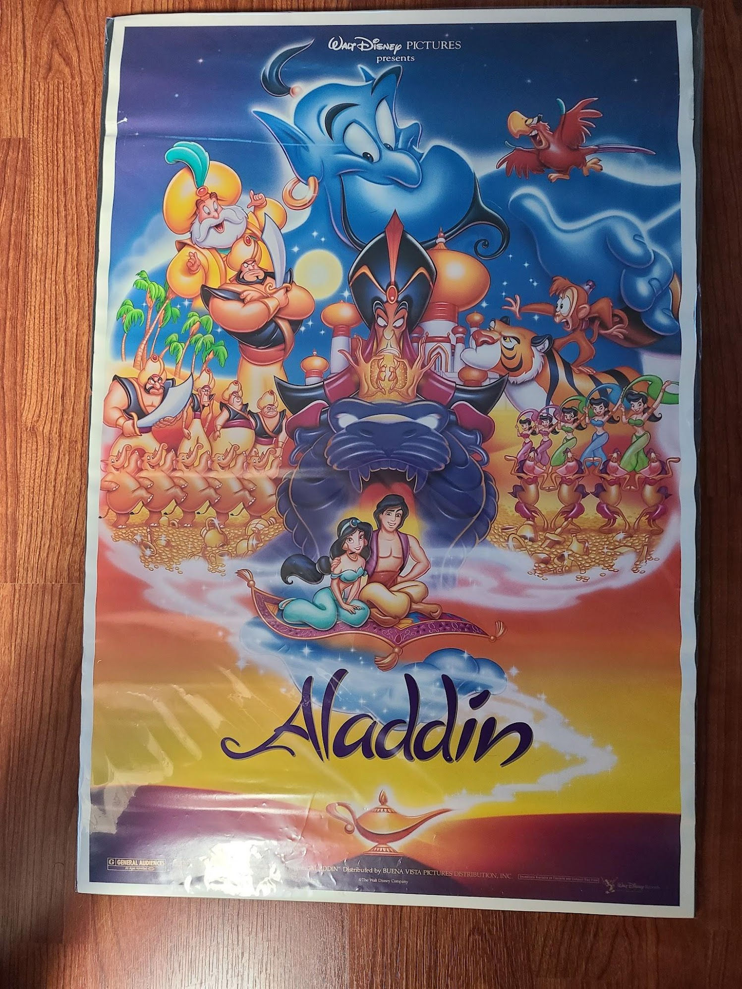 Aladdin 1992 Window Cards