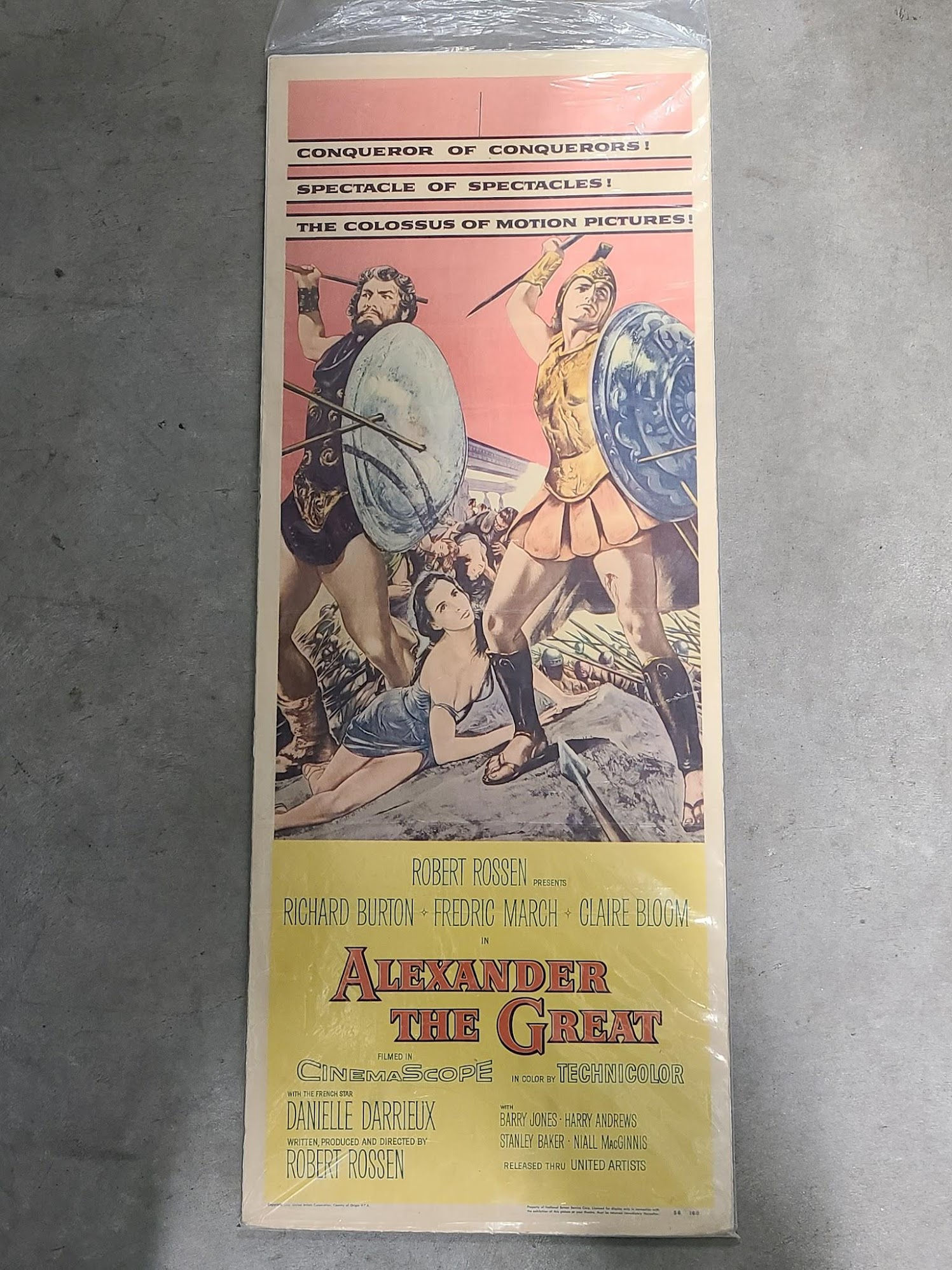 Alexander The Great 1956 Inserts