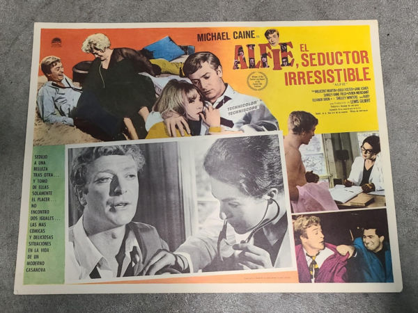 Alfie 1966 Mexican Lobby Cards