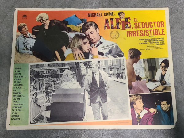 Alfie 1966 Mexican Lobby Cards