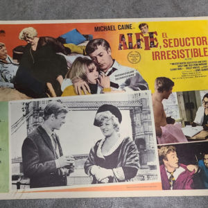 Alfie 1966 Mexican Lobby Cards