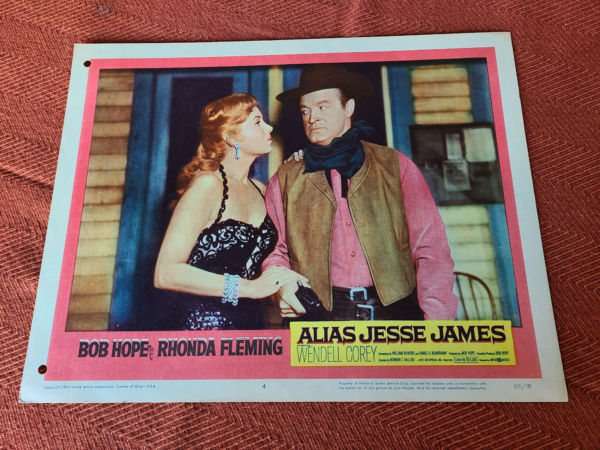 Alias Jesse James 1959 Western Lobby Cards