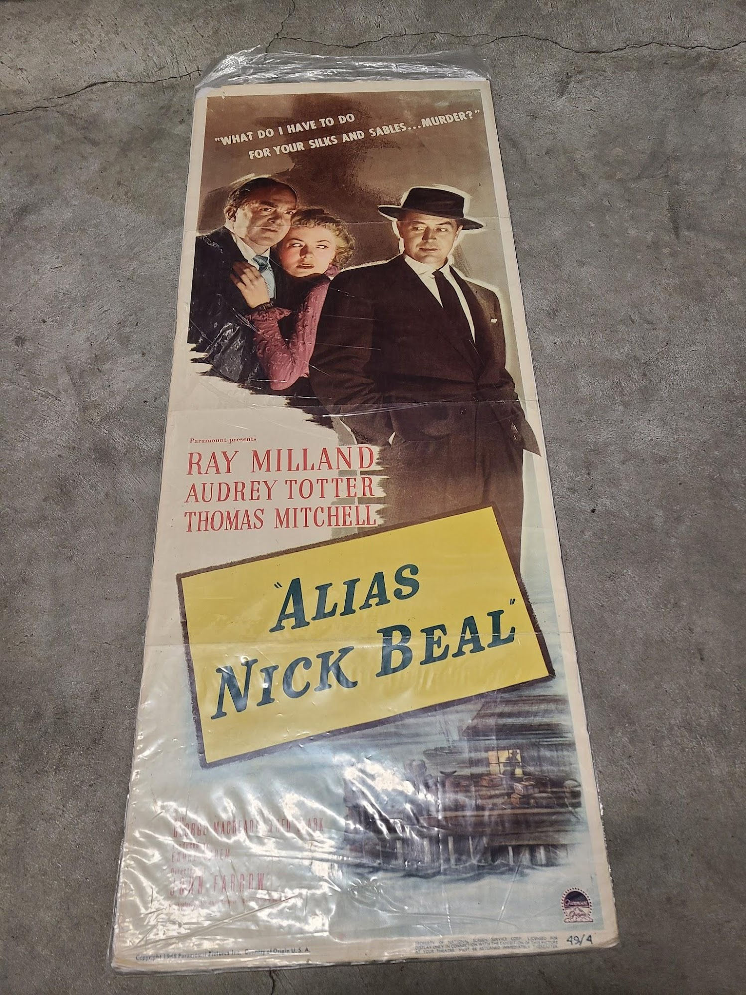 Alias Nick Beal 1949 Inserts