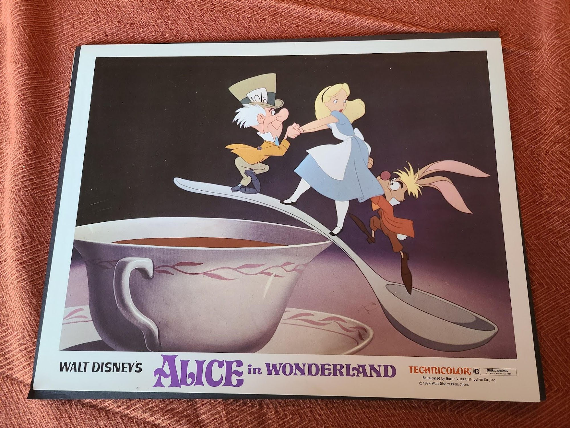 Alice In Wonderland 1951 General Lobby Cards