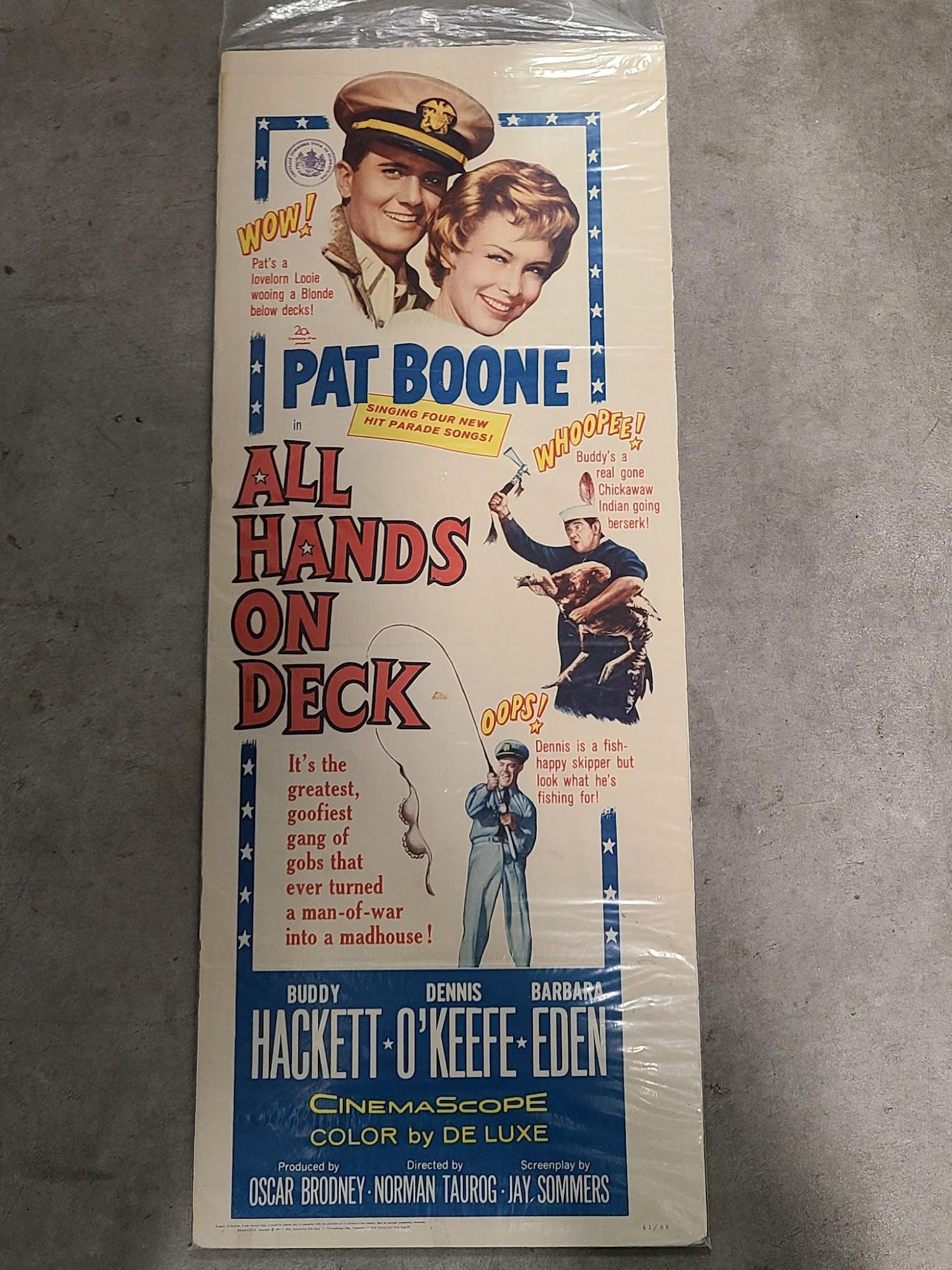 All Hands On Deck 1961 Inserts