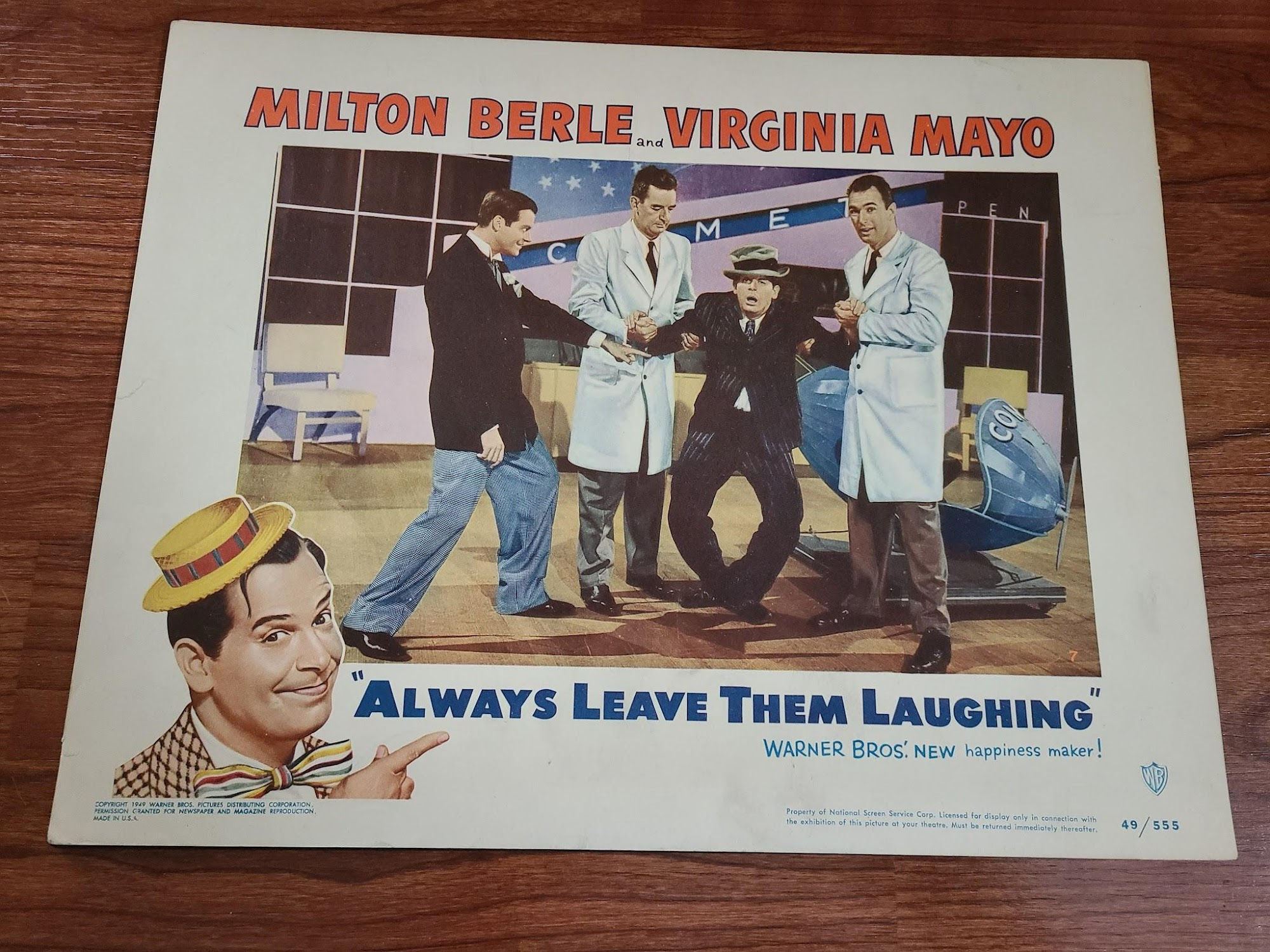 Always Leave Them Laughing 1949 General Lobby Cards