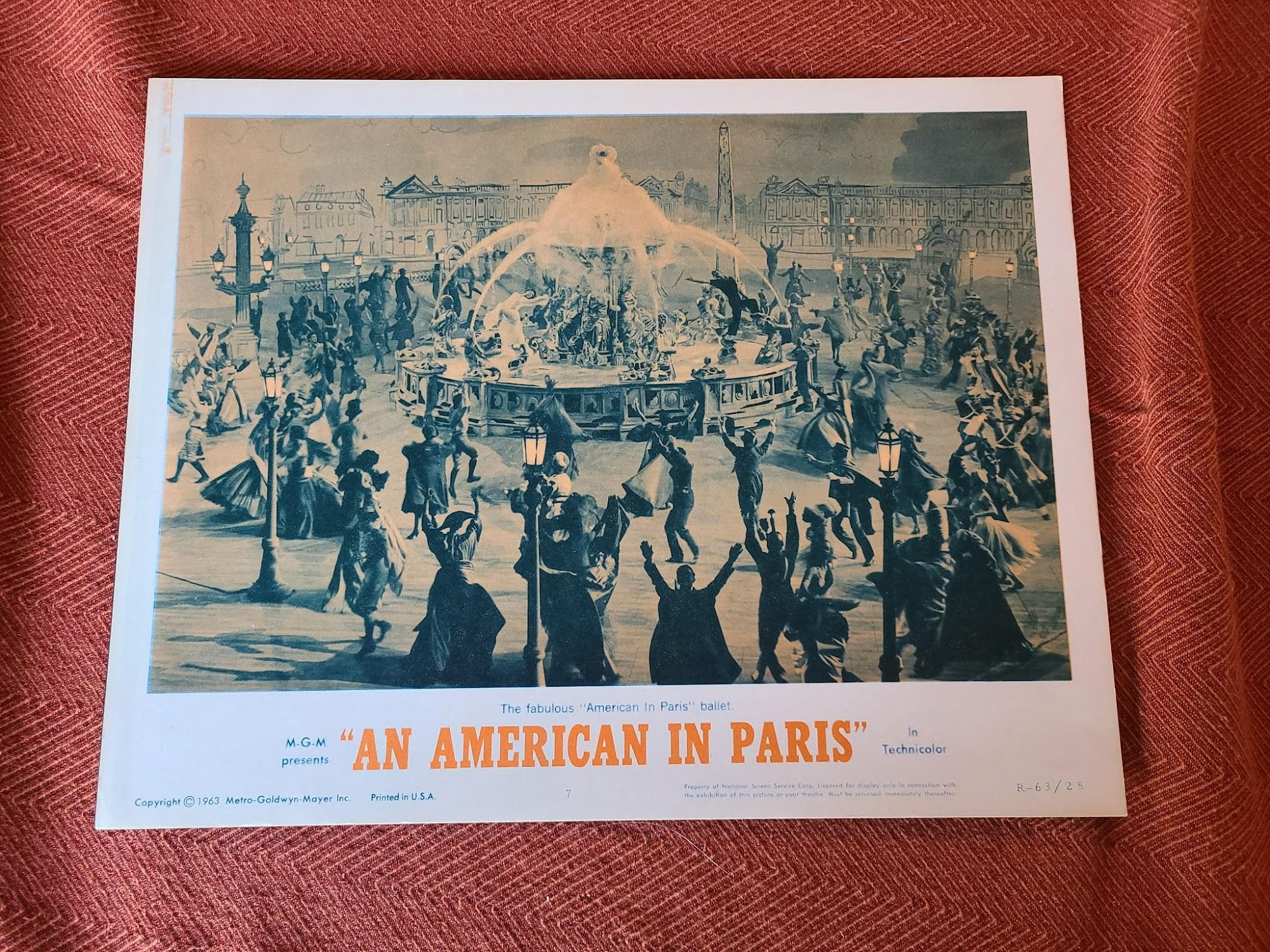 An American In Paris 1951 General Lobby Cards