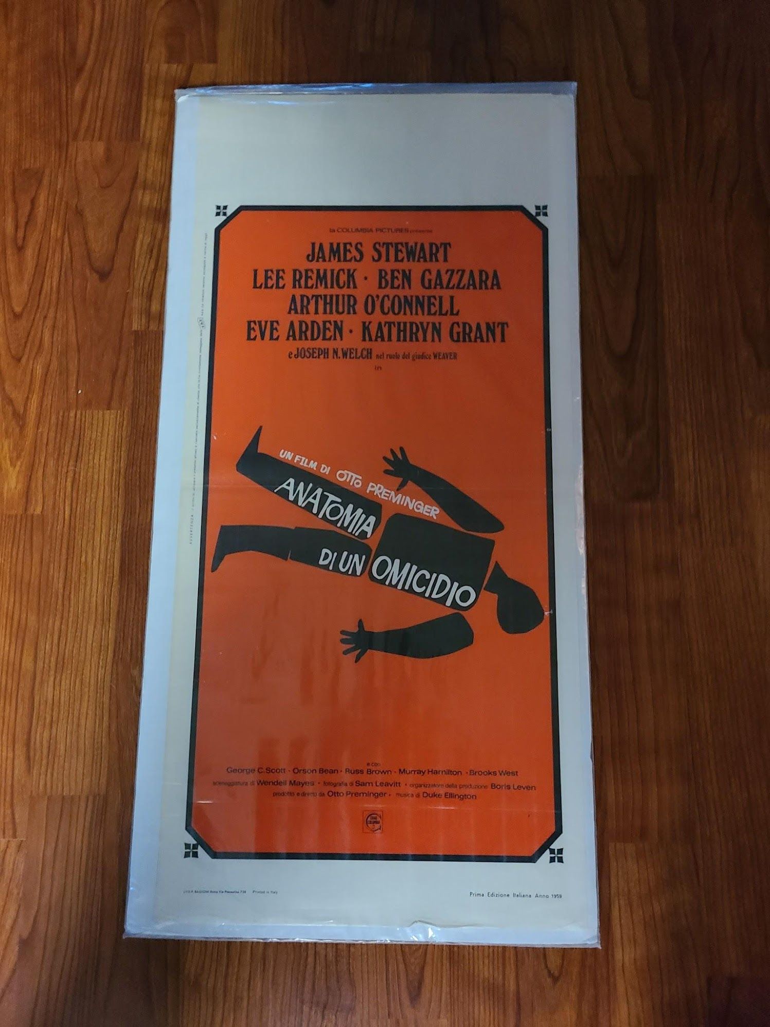 Anatomy Of A Murder 1959 Locodina