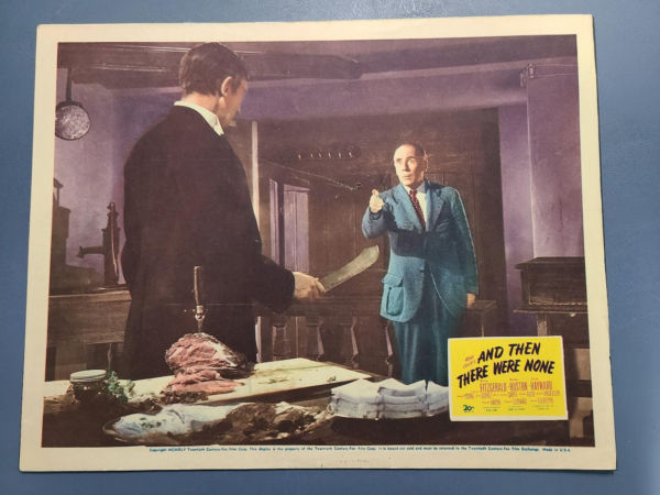 And Then There Were None 1945 General Lobby Cards