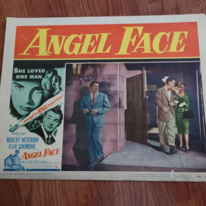 Angel Face 1953 General Lobby Cards
