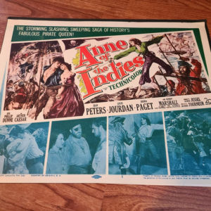 Anne Of The Indies 1951 Title Cards