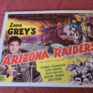 Arizona Raiders 1936 Western Lobby Cards