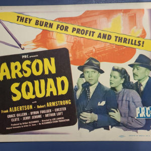 Arson Squad 1945 Title Cards