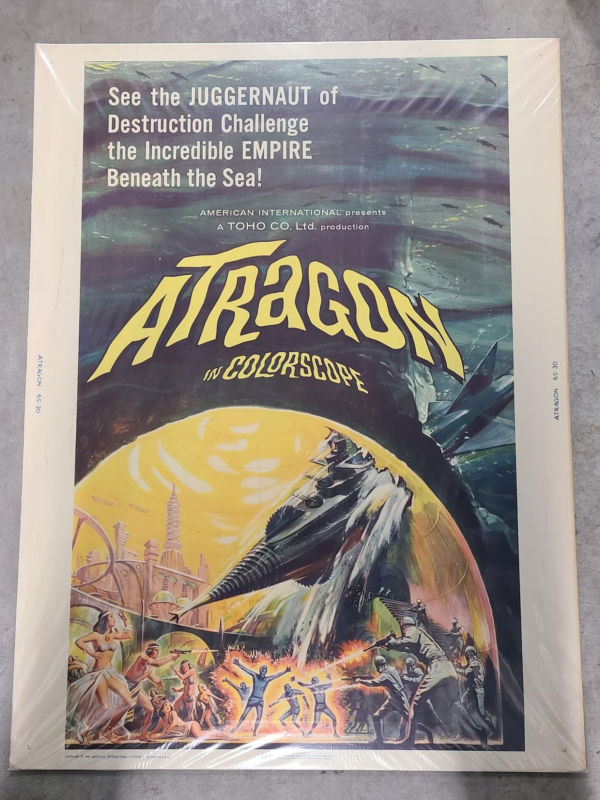 Atragon 1965 UK/US 30x40