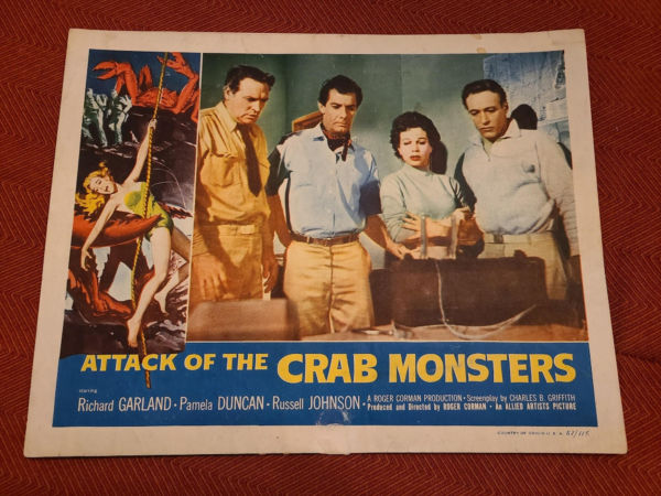 Attack of The Crab Monsters 1957 Scifi/Horror