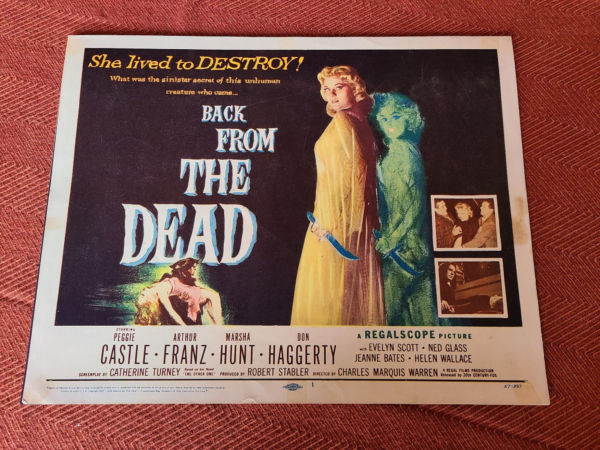 Back From The Dead 1957 Scifi/Horror