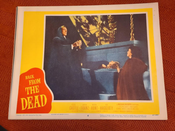 Back From The Dead 1957 Scifi/Horror