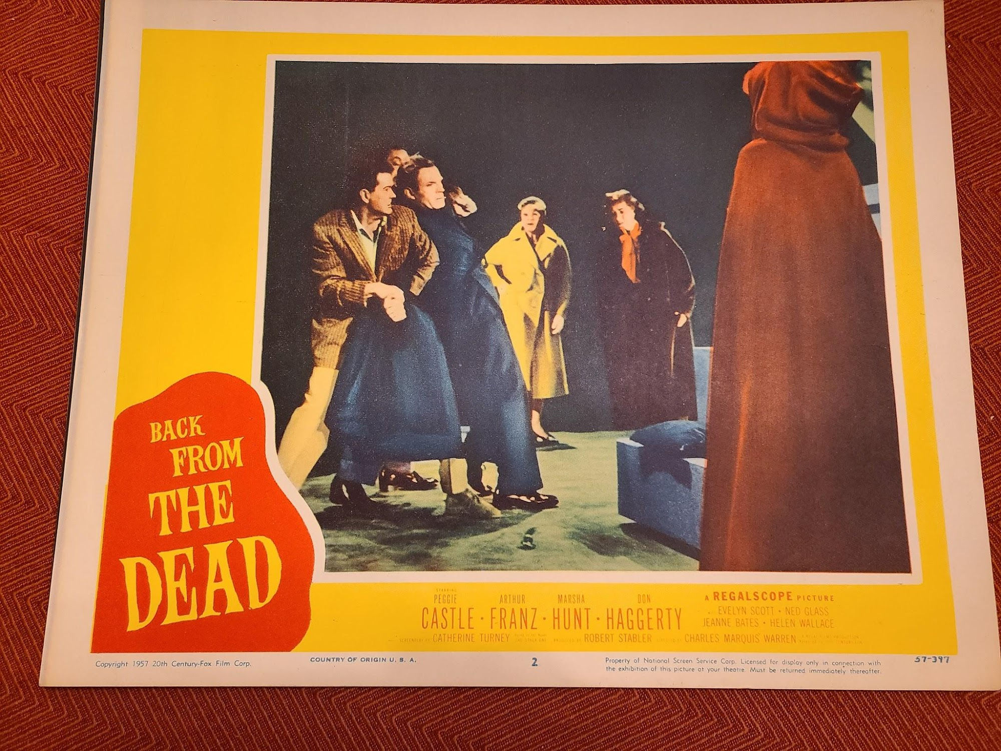 Back From The Dead 1957 Scifi/Horror