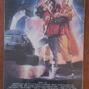Back to The Future: Part II 1989 Window Cards