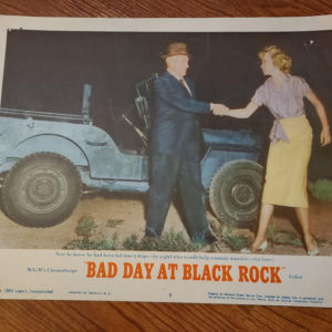 Bad Day At Black Rock 1955 General Lobby Cards