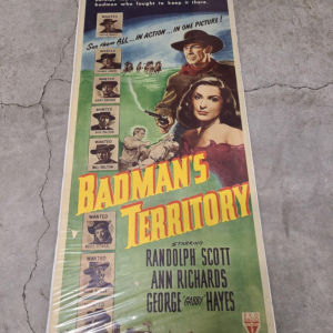Badman's Territory 1946 Inserts