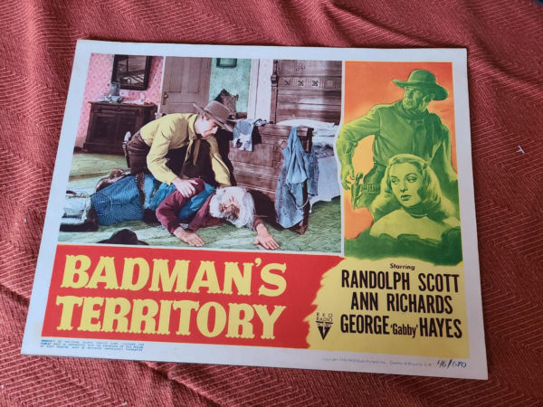 Badman's Territory 1946 Western Lobby Cards