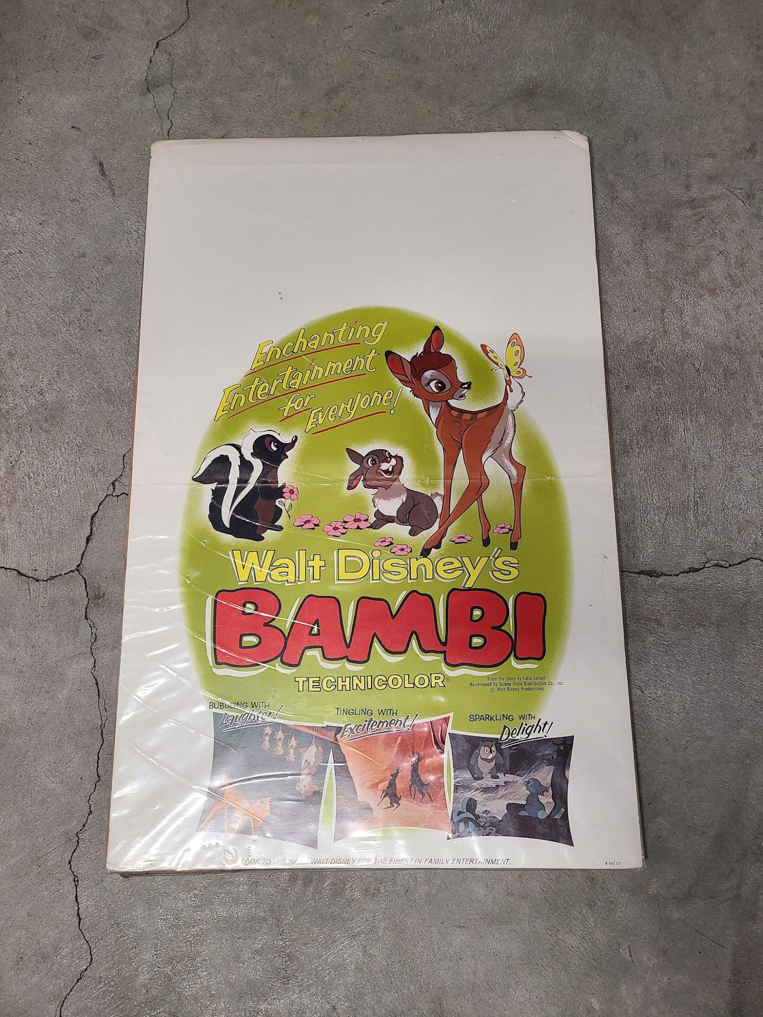 Bambi 1942 Window Cards