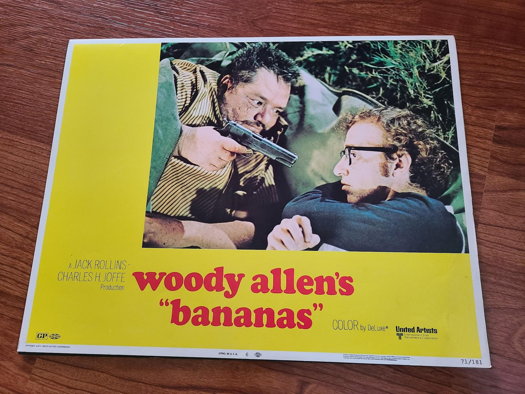 Bananas 1971 General Lobby Cards