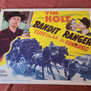 Bandit Ranger 1942 Western Lobby Cards