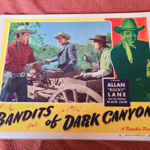 Bandits Of Dark Canyon 1948 Western Lobby Cards