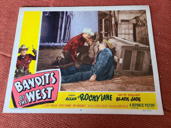 Bandits Of The West 1953 Western Lobby Cards