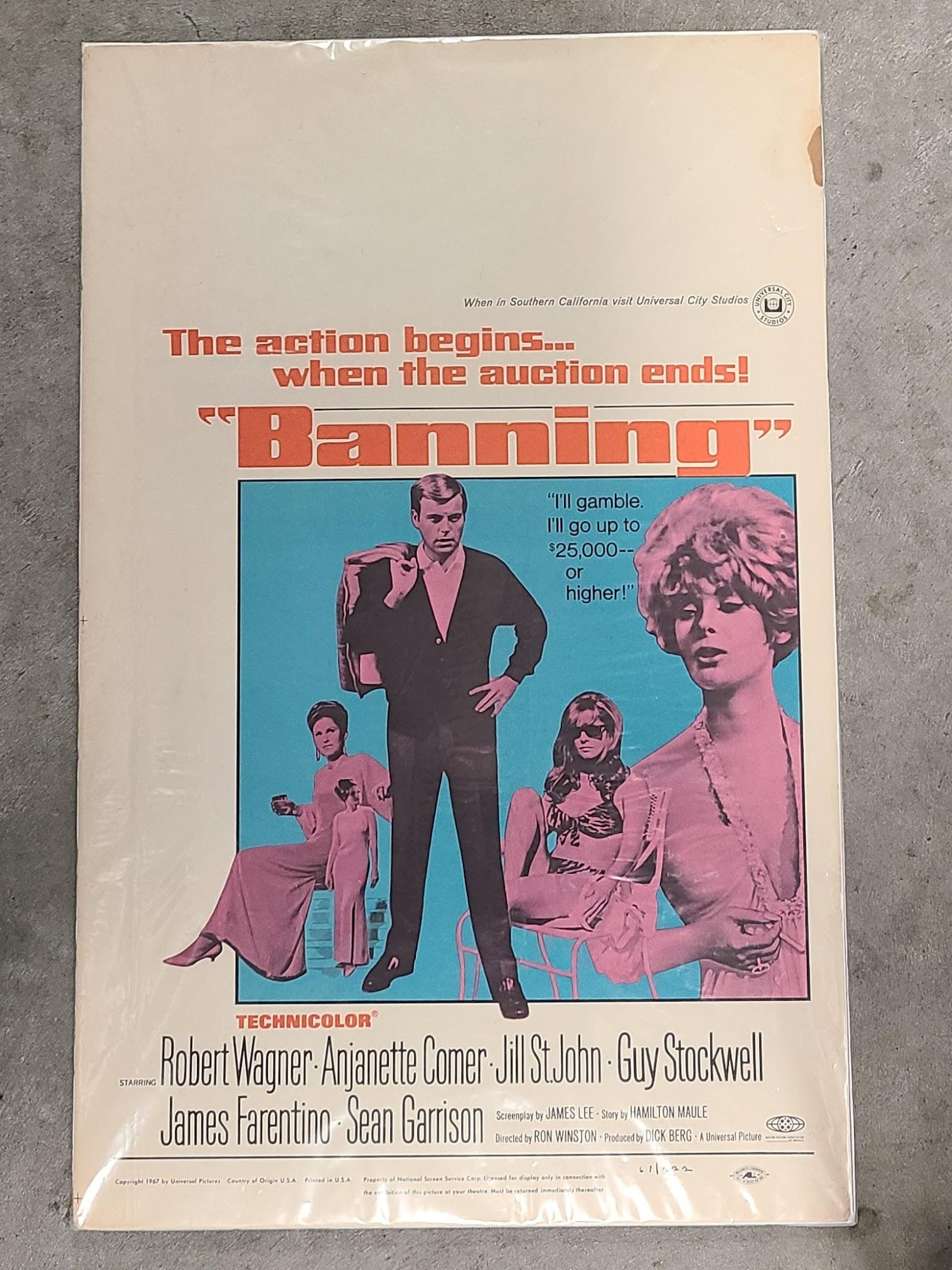 Banning 1967 Window Cards