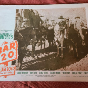 Bar 20 1943 Western Lobby Cards