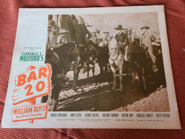 Bar 20 1943 Western Lobby Cards