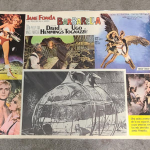 Barbarella 1968 Mexican Lobby Cards
